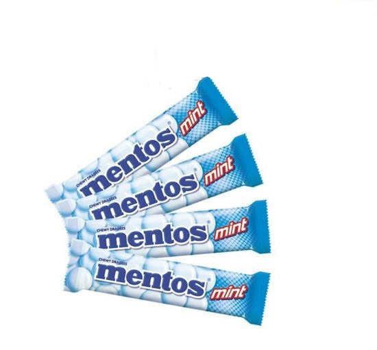 Mentos Mint Candy Roll 4 Pieces